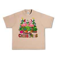 Burro merry christmas flamingo Urban Heavy Tee - Zillion Design Studio