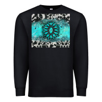 Black gemstone cowhide Premium Sweatshirt - AdoDesignShop