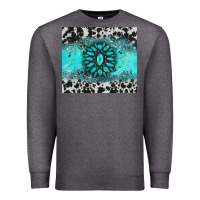 Charcoal Heather gemstone cowhide Premium Sweatshirt - AdoDesignShop