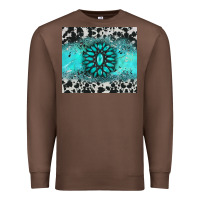 Chestnut gemstone cowhide Premium Sweatshirt - AdoDesignShop