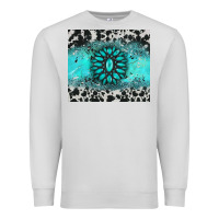 Dove Grey gemstone cowhide Premium Sweatshirt - AdoDesignShop