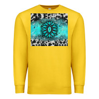 Lemon gemstone cowhide Premium Sweatshirt - AdoDesignShop
