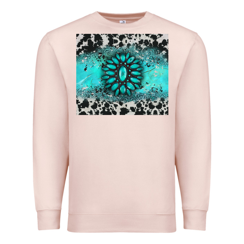 Gemstone Cowhide Premium Sweatshirt by AdoDesignShop | Teevron