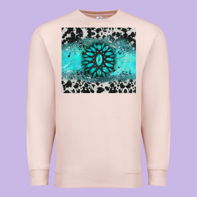 Gemstone Cowhide Premium Sweatshirt Designed By Adodesignshop