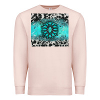 Pale Pink gemstone cowhide Premium Sweatshirt - AdoDesignShop