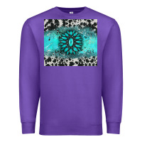 Purple gemstone cowhide Premium Sweatshirt - AdoDesignShop