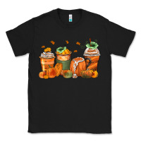 Black pumpkins coffee cups Classic Tee - Zillion Design Studio