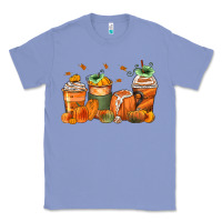 Colony Blue pumpkins coffee cups Classic Tee - Zillion Design Studio