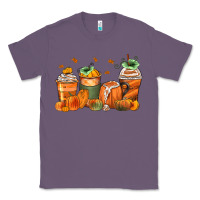 Lavender pumpkins coffee cups Classic Tee - Zillion Design Studio