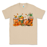 Mushroom pumpkins coffee cups Classic Tee - Zillion Design Studio