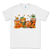 White pumpkins coffee cups Classic Tee - Zillion Design Studio