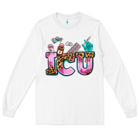White icu Long Sleeve Tee - AdoDesignShop