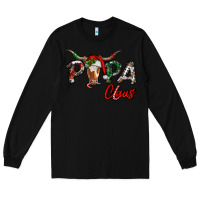 Black papa claus Long Sleeve Tee - RanaPortraitStore