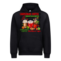 Black Christmas coffee Urban Hoodie - MaliasSmallBusiness