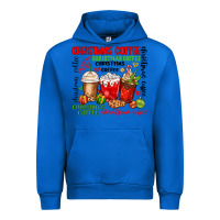 Cobalt Christmas coffee Urban Hoodie - MaliasSmallBusiness