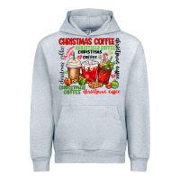 Heather Grey Christmas coffee Urban Hoodie - MaliasSmallBusiness