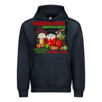 Navy Christmas coffee Urban Hoodie - MaliasSmallBusiness