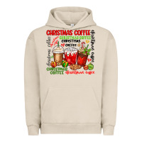 Pigment French Oak Christmas coffee Urban Hoodie - MaliasSmallBusiness