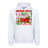 White Christmas coffee Urban Hoodie - MaliasSmallBusiness