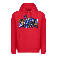 Red cheer mom Premium Hoodie - NancyCooperArtShop