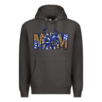 Smoke cheer mom Premium Hoodie - NancyCooperArtShop