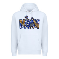 White cheer mom Premium Hoodie - NancyCooperArtShop