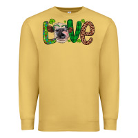 Antique Gold Western St. Patrick's Day Love Cow Premium Sweatshirt - Artiststas