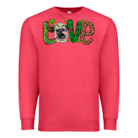 Cardinal Western St. Patrick's Day Love Cow Premium Sweatshirt - Artiststas