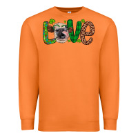 Carrot Western St. Patrick's Day Love Cow Premium Sweatshirt - Artiststas