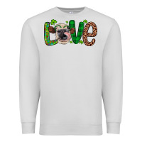 Western St. Patrick's Day Love Cow Premium Sweatshirt | Teevron
