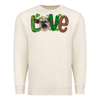 Sandshell Western St. Patrick's Day Love Cow Premium Sweatshirt - Artiststas