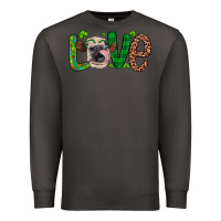 Smoke Western St. Patrick's Day Love Cow Premium Sweatshirt - Artiststas