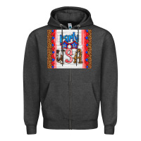 Charcoal Heather party in the usa Zipper Hoodie - HRA Design Shop