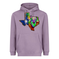 Lavender texas map halloween Heavyweight Hoodie - JahusDesignShop