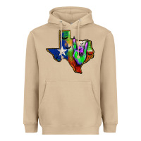 Mushroom texas map halloween Heavyweight Hoodie - JahusDesignShop