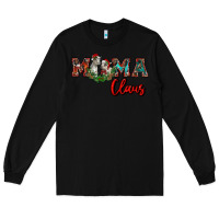 Black mama claus Long Sleeve Tee - RanaPortraitStore