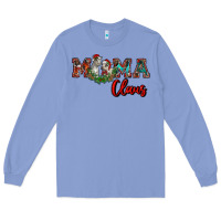 Colony Blue mama claus Long Sleeve Tee - RanaPortraitStore