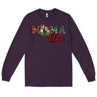 Plum mama claus Long Sleeve Tee - RanaPortraitStore