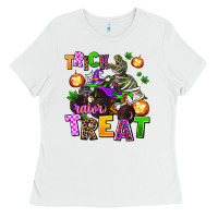 White trick rawr treat Ladies Tee - AdoDesignShop