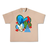 Burro guatemala hearts Urban Heavy Tee - texasbilliewilder