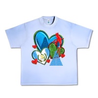 Grape Ice guatemala hearts Urban Heavy Tee - texasbilliewilder