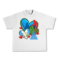 Lunar Rock guatemala hearts Urban Heavy Tee - texasbilliewilder