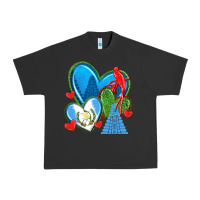 Pigment Black guatemala hearts Urban Heavy Tee - texasbilliewilder