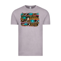 Vintage Zinc western background Vintage Tee - RanaPortraitStore