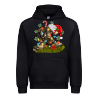 Black Christmas soldier veteran boots Urban Hoodie - MaliasSmallBusiness