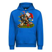 Cobalt Christmas soldier veteran boots Urban Hoodie - MaliasSmallBusiness