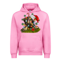 Fuchsia Pink Christmas soldier veteran boots Urban Hoodie - MaliasSmallBusiness