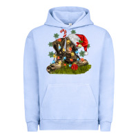 Pigment Grape Ice Christmas soldier veteran boots Urban Hoodie - MaliasSmallBusiness