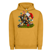 Pigment Peanut Butter Christmas soldier veteran boots Urban Hoodie - MaliasSmallBusiness