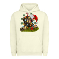 Pigment Pistachio Christmas soldier veteran boots Urban Hoodie - MaliasSmallBusiness